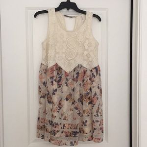 Floral / Crochet Summer Dress